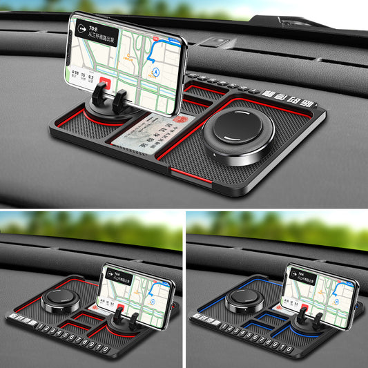 Multi-Functional Car Anti-Slip Mat Auto Phone Holder Non Slip Sticky Anti Slide Dash Phone Mount Silicone Dashboard Car Pad Mat